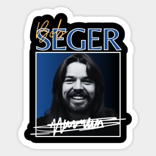 Bob seger///original retro Sticker